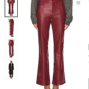 x We The Free Uptown High Rise Faux Leather Pant